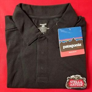 Patagonia Stella Artois Belgium Polo Shirt XL